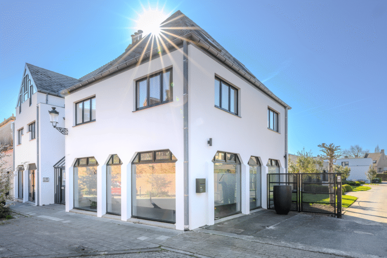 Stylish meeting room with natural light